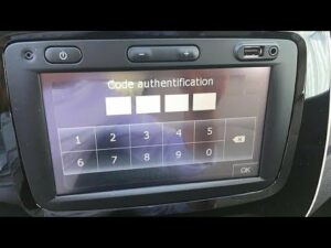 Code authentification Clio 4